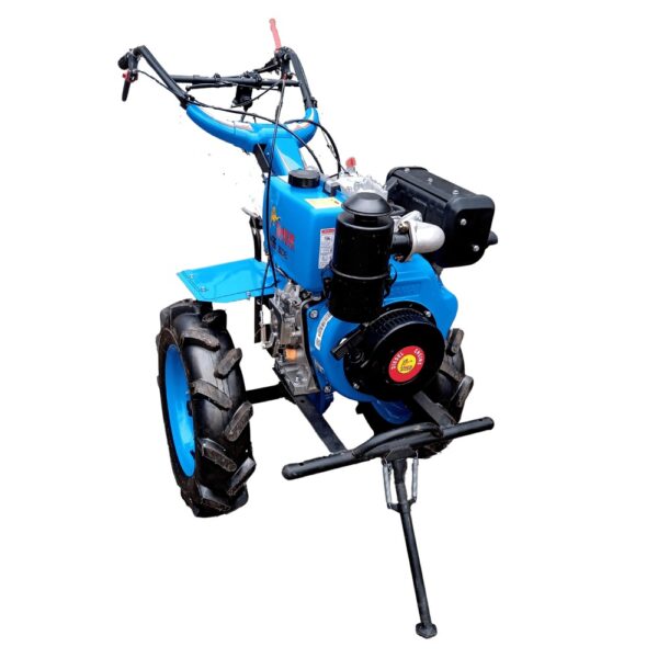 Sher krf 900 mini tiller on white background